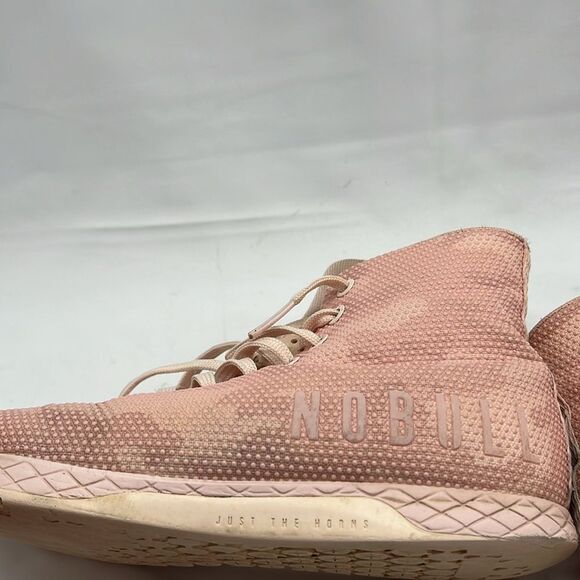 NOBULL Pink Camo High Top Workout Lifting Shoes - Picture 7 of 10